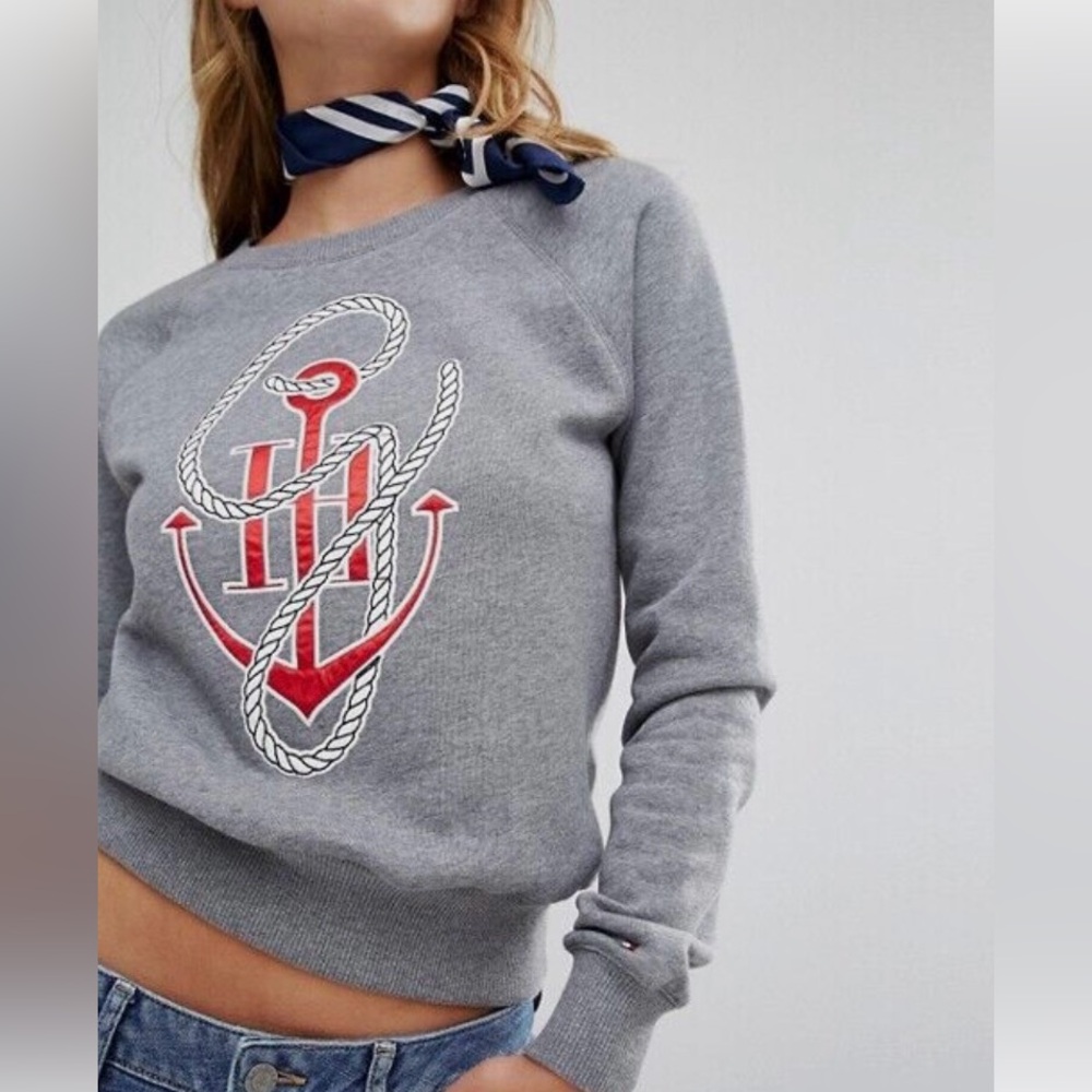 Tommy Hilfiger and Gigi Hadid Collab Anchor Sweatshirt